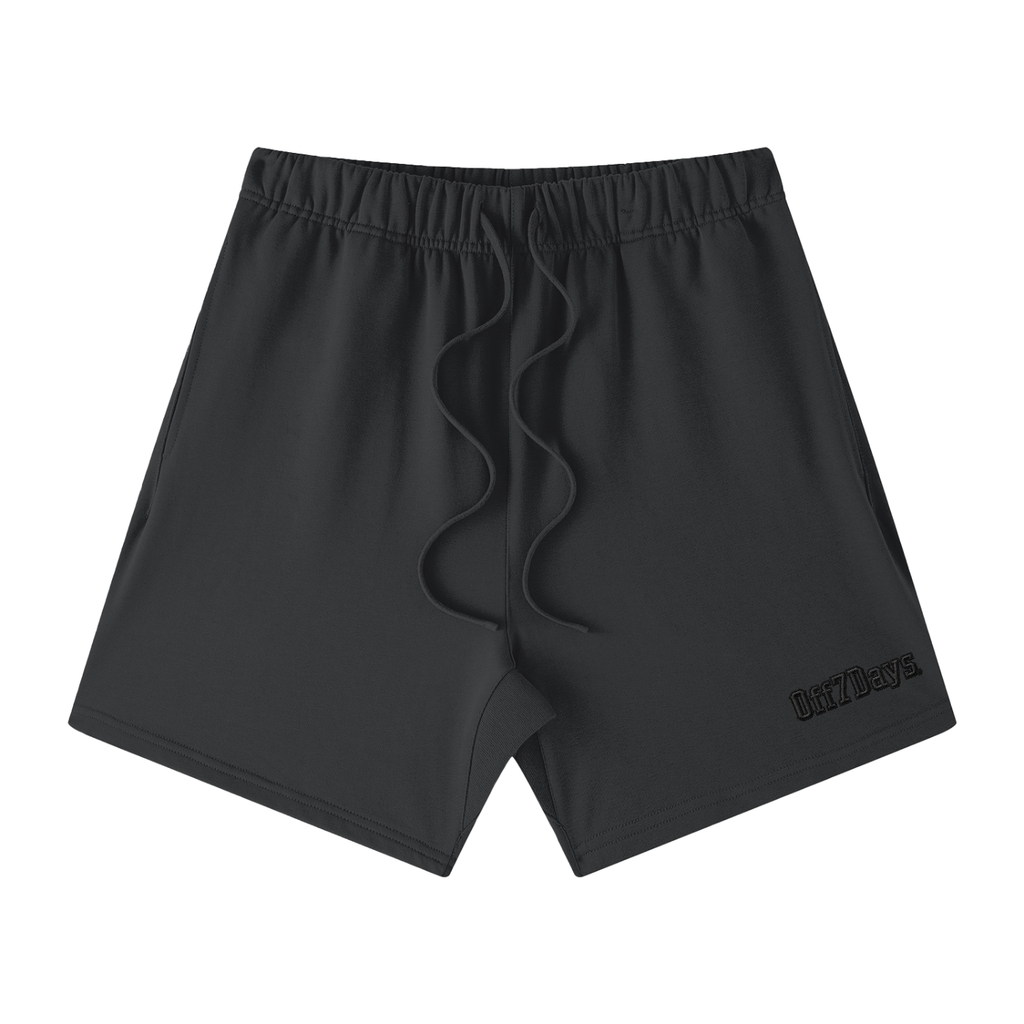 Everyday Cotton Shorts-Carbon Gray