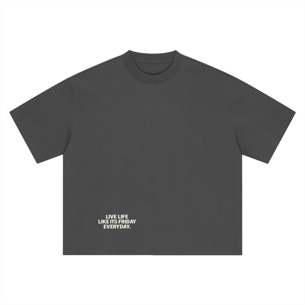 Mock Tee 01- Dark Gray