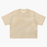 NY See-through Boxy Net T-Shirt