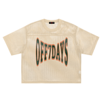 NY See-through Boxy Net T-Shirt