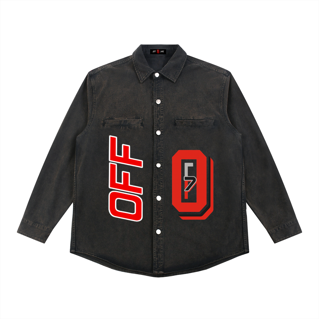 Denim Vintage Washed Heavyweight Jacket