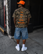 OFF7 Boxy Camo Tee