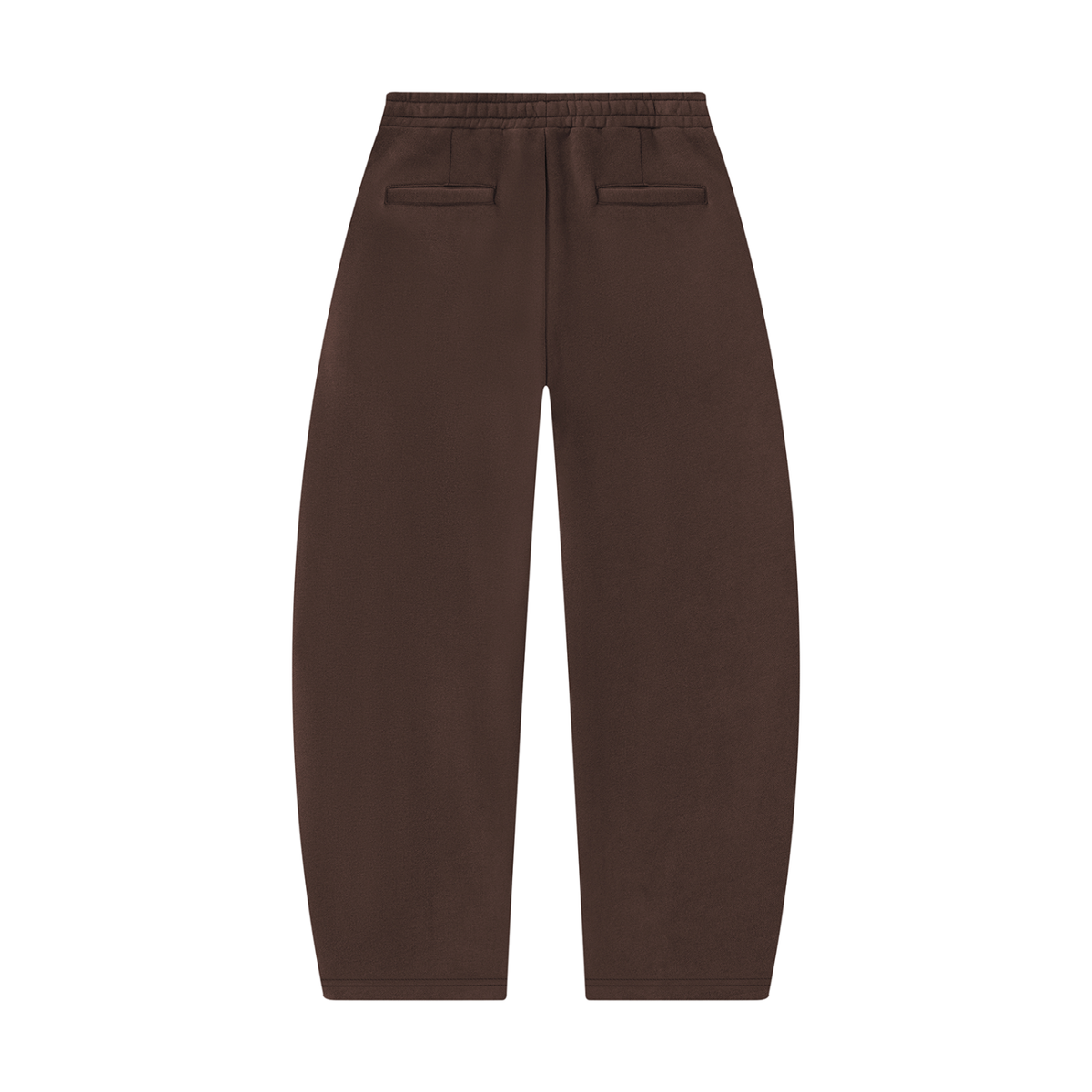Everyday Barrel Leg Sweatpants- Coffee