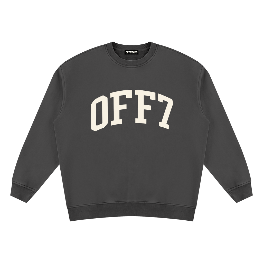 Foundation Crew 01-OFF BLACK