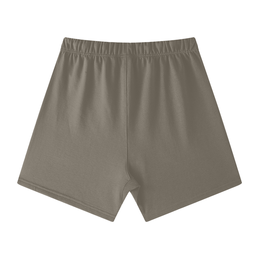 Everyday Cotton Shorts 01- Gray Camel