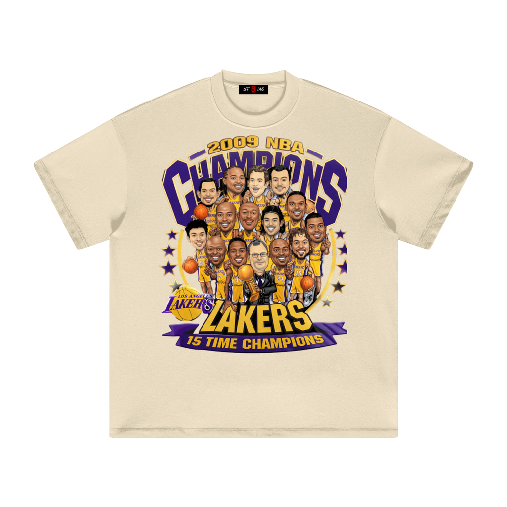 LAKERS 09' VINTAGE CHAMPIONSHIP TEE