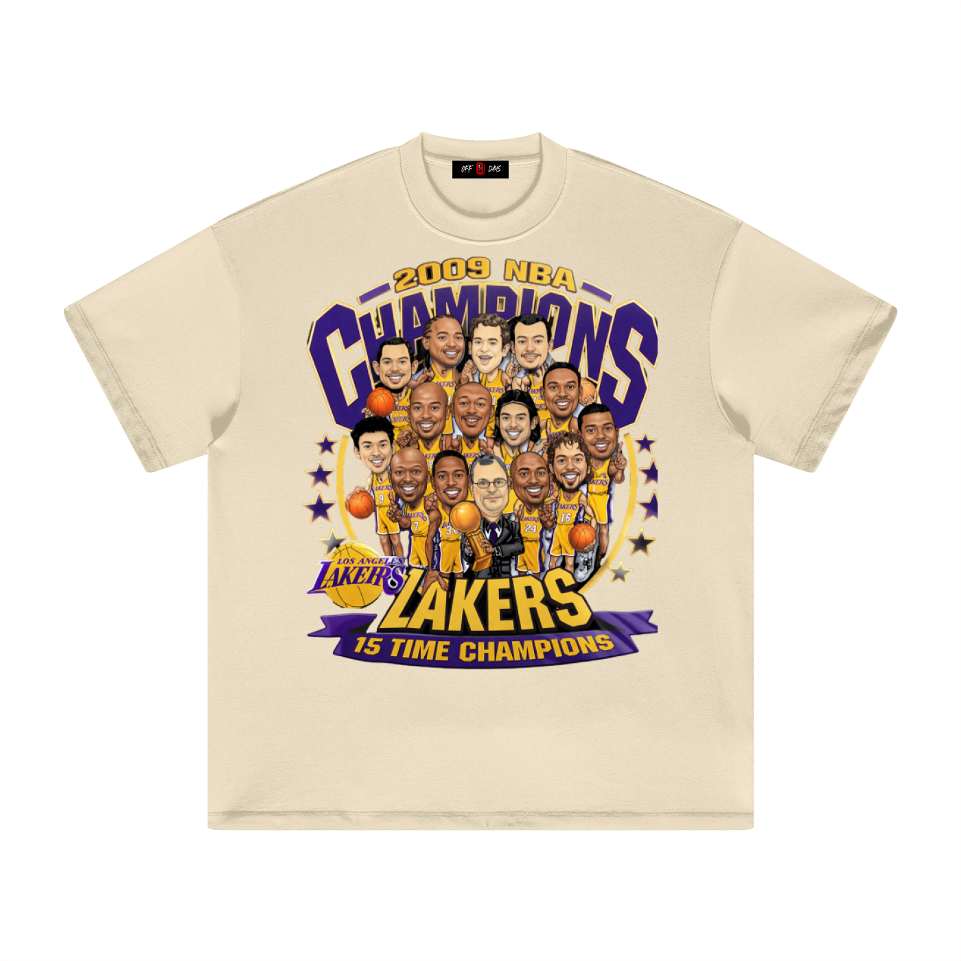 LAKERS 09' VINTAGE CHAMPIONSHIP TEE