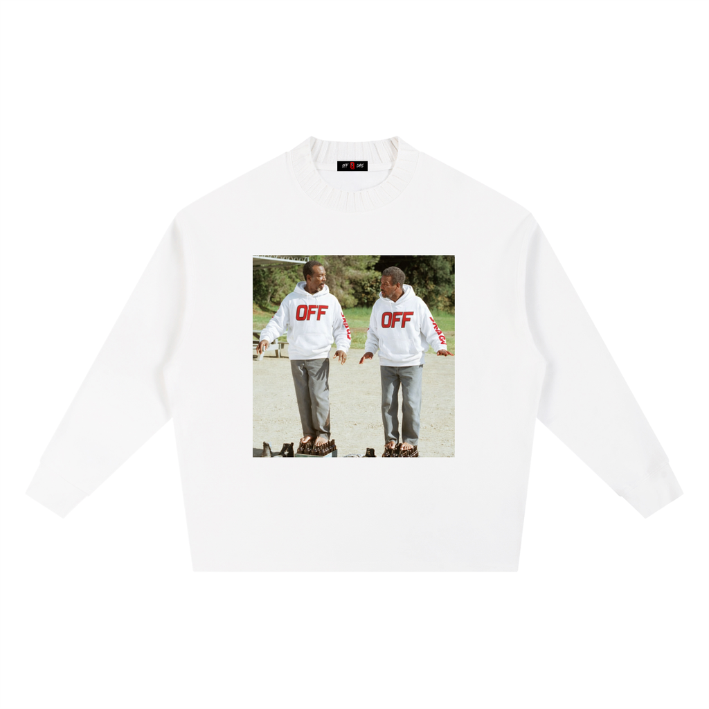 OFF FOR LIFE Oversize Sweatshirt