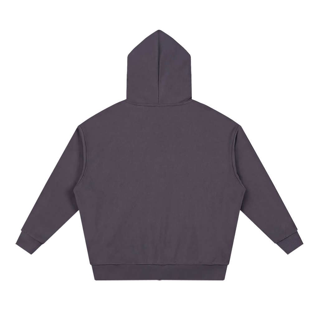 Essential Zip Hoodie Set 01- Purple