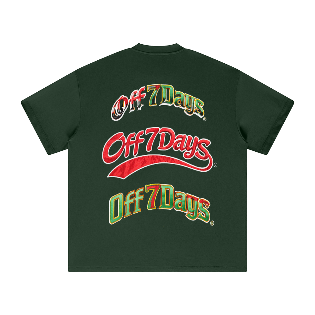 Streetwear Unisex Heavyweight Earth Tone Loose Fit FOG T-Shirt