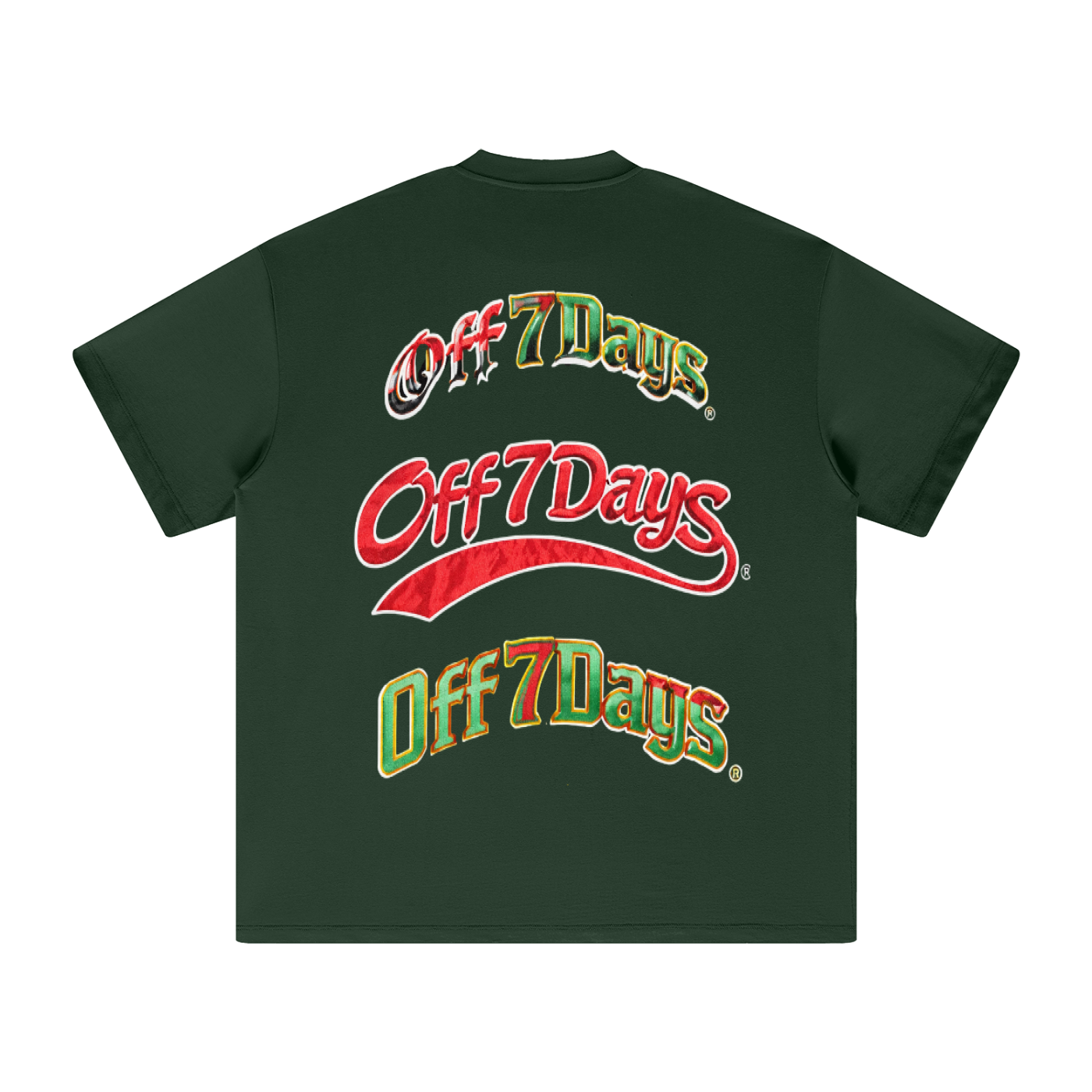 Streetwear Unisex Heavyweight Earth Tone Loose Fit FOG T-Shirt