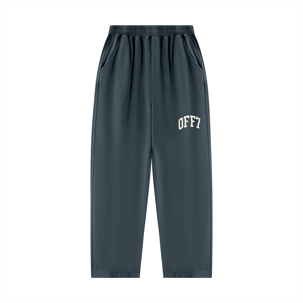 OFF Hoodie Set 01-Wash Blue