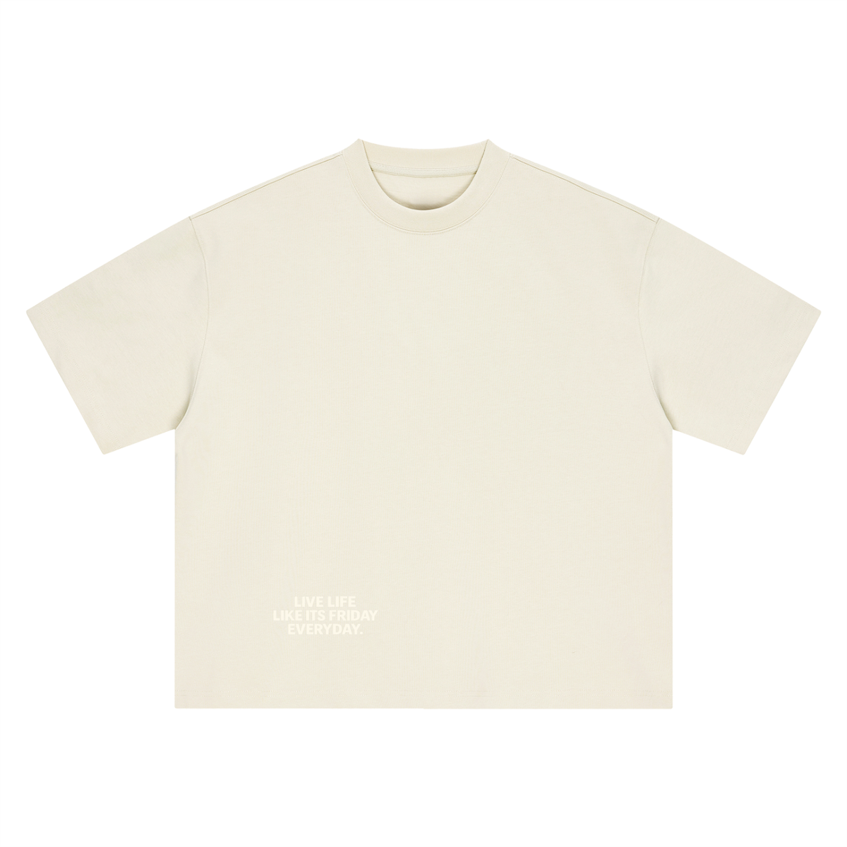 Mock Tee 01- Apricot