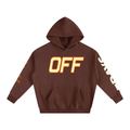 OFF Oversize Fleeced Hoodie