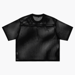 LA See-through Boxy Net T-Shirt
