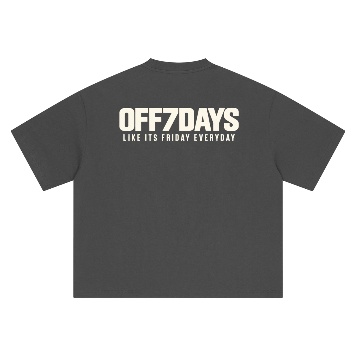Foundation Tee 001- Dark Grey