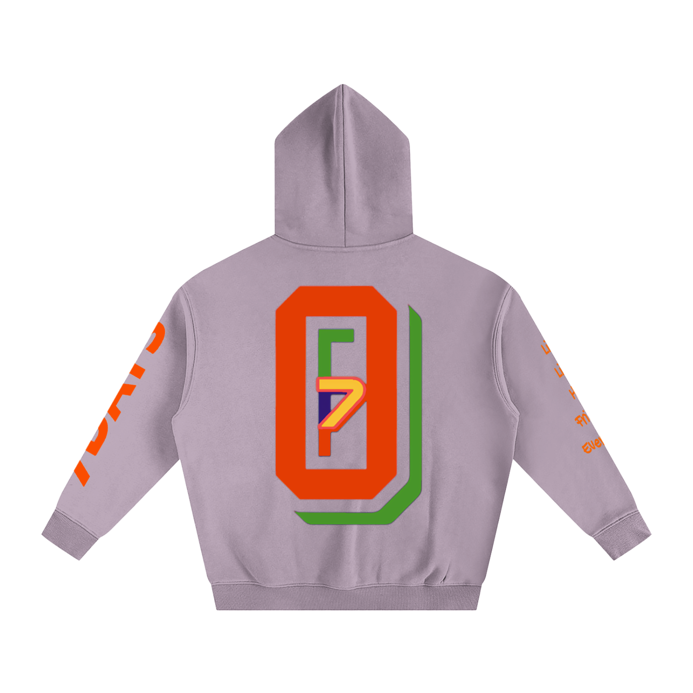 OFF Oversize Fleeced Hoodie