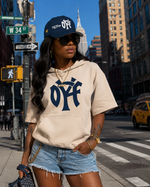 OFF7X YANKEES Short Sleeve Hoodie