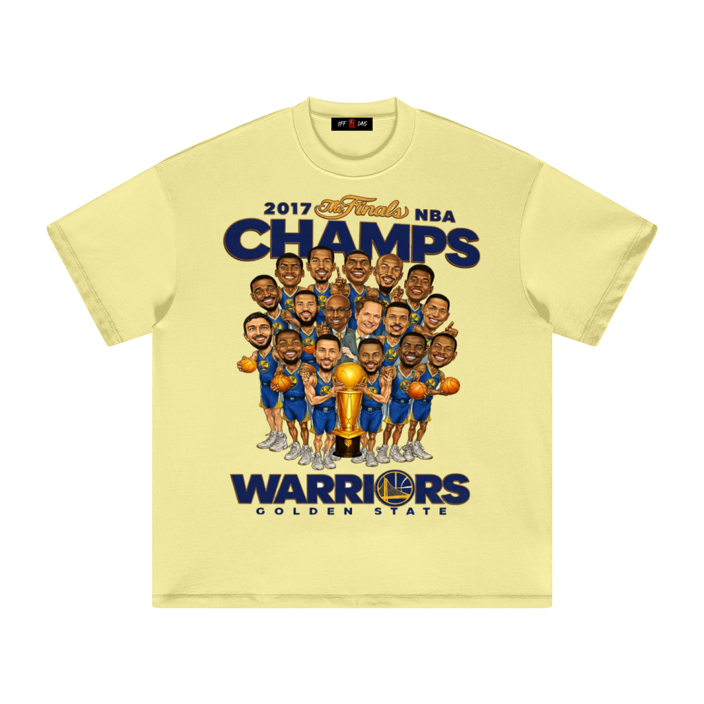 WARRIORS 17' VINTAGE CHAMPIONSHIP TEE