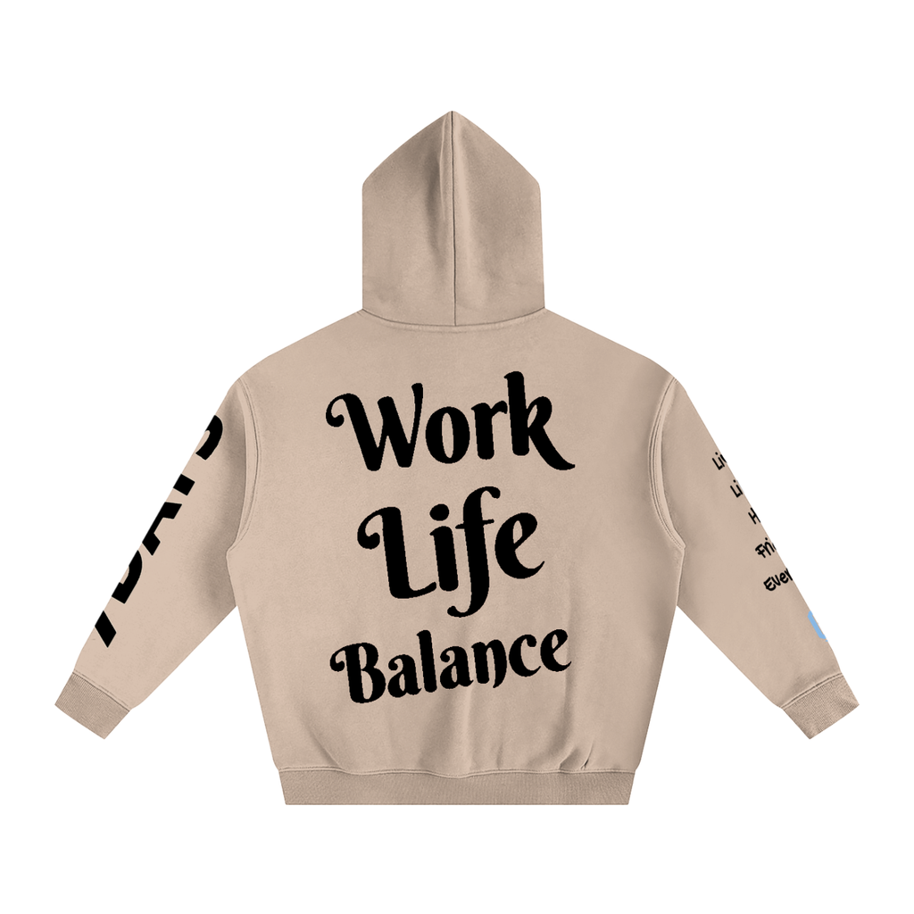 OFF Oversize Fleeced Hoodie