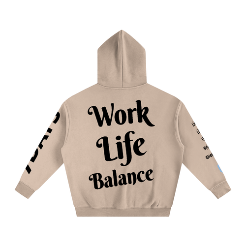 OFF Oversize Fleeced Hoodie