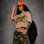 NY See-through Boxy Net T-Shirt