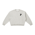 Everyday Crewneck-Flower Grey