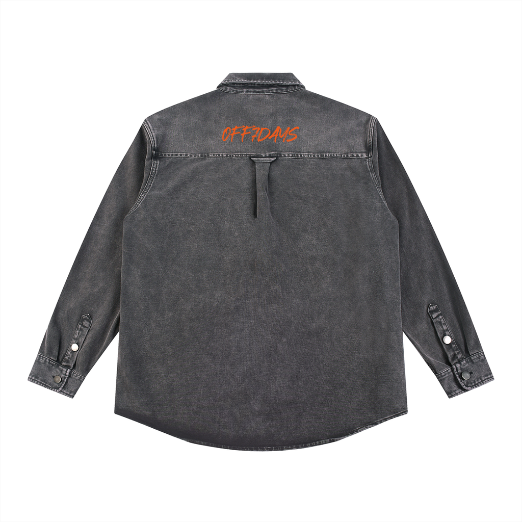 Denim Vintage Washed Heavyweight Jacket