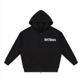 Essential Zip Hoodie 01- Black