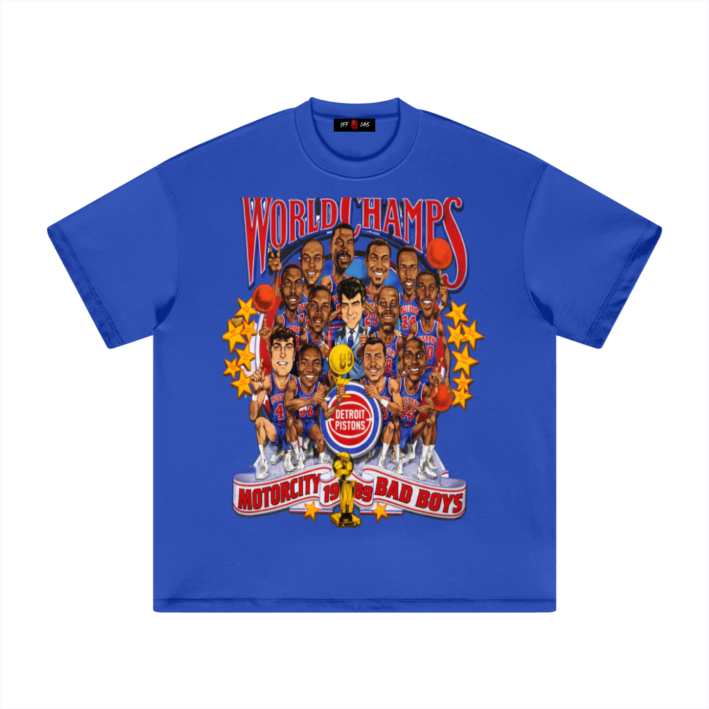 PISTONS 89' VINTAGE CHAMPIONSHIP TEE