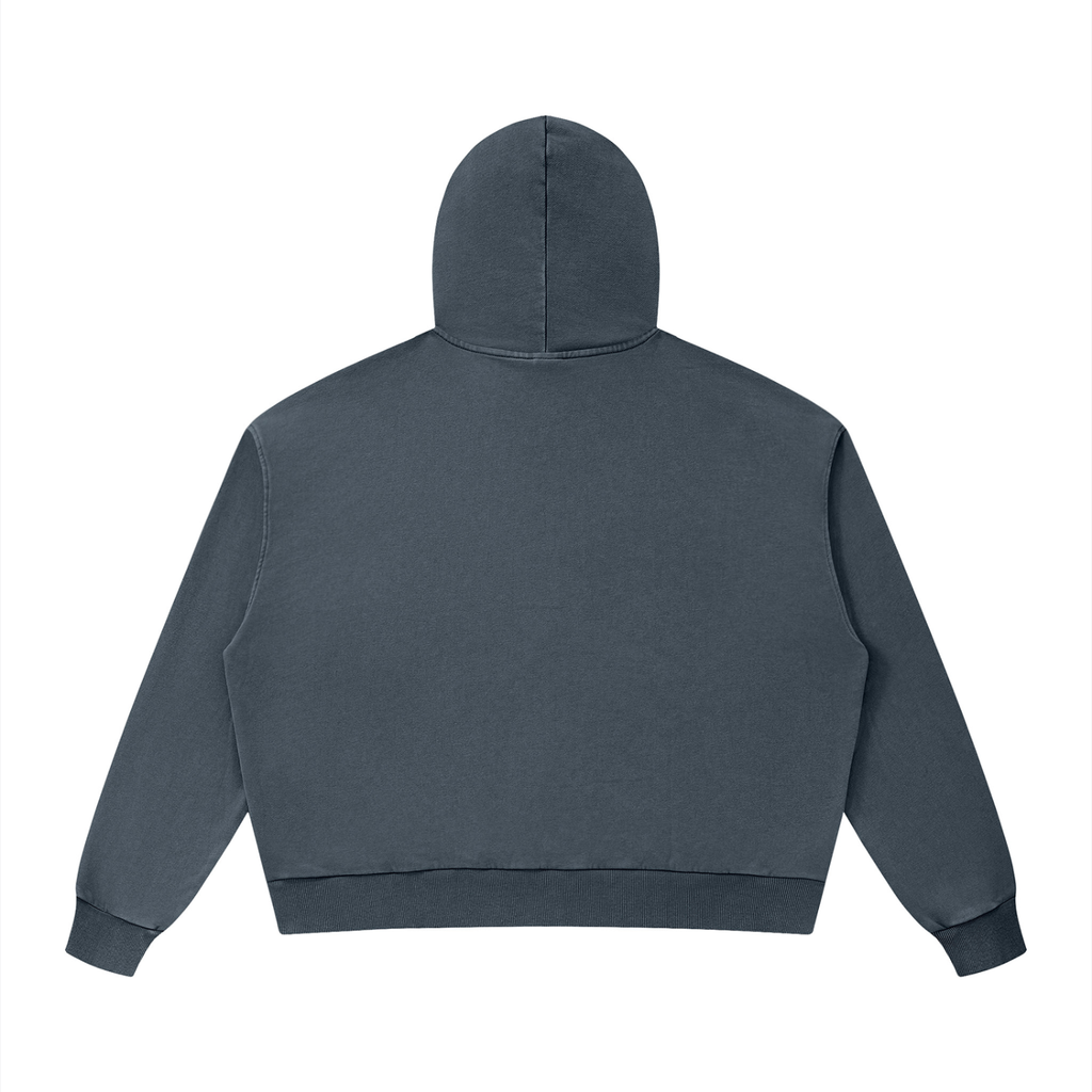 OFF Hoodie Set 01-Wash Blue