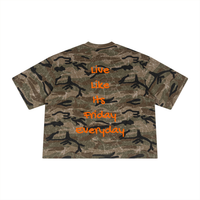 OFF7 Boxy Camo Tee
