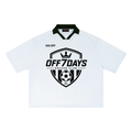 Icy White Off7Days Soccer Jersey