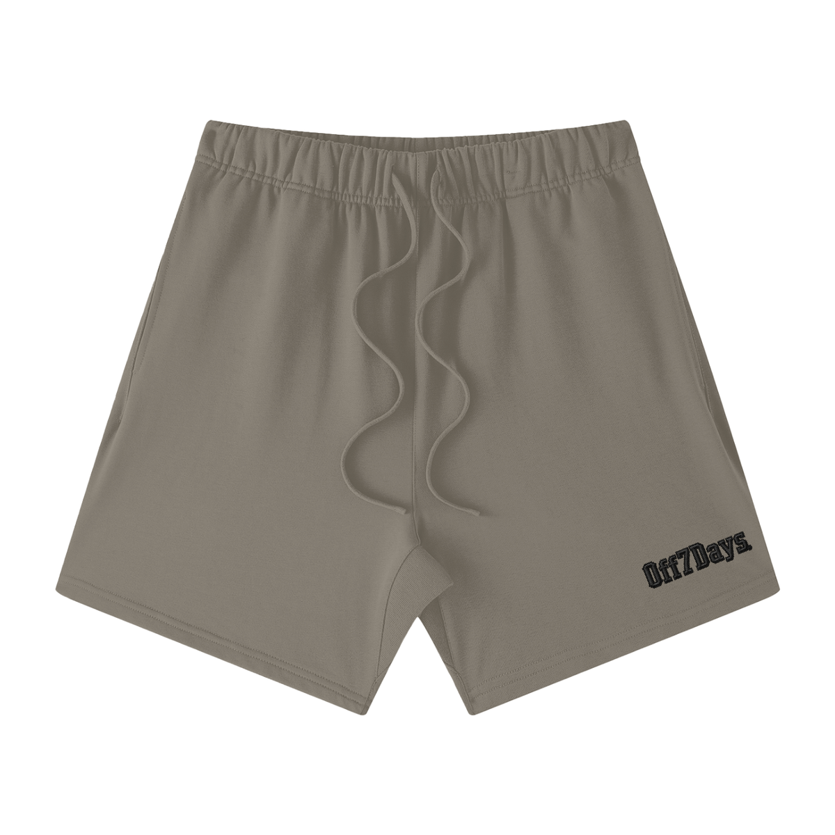 Everyday Cotton Shorts 01- Gray Camel